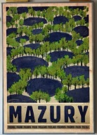 Plakat Polska Mazury Lato Ryszard Kaja 98x68
