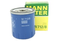 Filtr oleju Mann-Filter W 712/8 W712/8