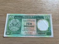 Hong Kong - 10 dolarów - 1986 - UNC-