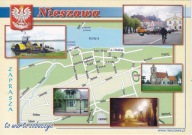 NOWE NAD WISŁĄ - MAPKA - HERB - WISŁA - RYNEK - KOŚCIÓŁ - CENTRUM