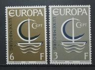 Europa-36 Luksemburg czysta seria** 1966r.