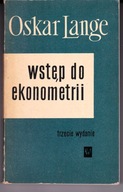 Wstęp do ekonometrii Lange