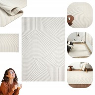 Dywan Sindbad nowoczesny beżowy prostokątny 120x170 cm polipropylen