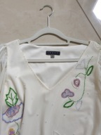 COAST BLUZECZKA Z CEKINAMI I KORALIKAMI JAK NOWA