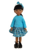 Ubranko komplet zestaw dla lalki Paola Reina 32cm bluzka spódniczka 3w1