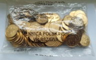 2 grosze 2007r. saszetka bankowa ,woreczek 100szt. nie otwierana