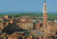 WŁOCHY - SIENA - PIAZZA DEL CAMPO - RATUSZ - TOSKANIA - UNESCO