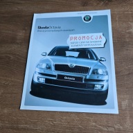 Skoda Octavia akcesoria i dodatki też ceny cennik 2006 j.Polski
