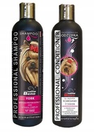 ZESTAW SZAMPON ODŻYWKA SUPER BENO DO SIERŚCI PSA YORKA 2X250ML DELIKATNY