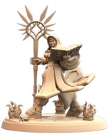 Battle Nun Ascended Maiden Pinup A RPG Druk 3D NSFW