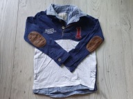 KOSZULKA POLO Dziecięca Granat ZARA 4-5 lat 110 cm