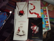 ZMIERZCH Zaćmienie, Przed świtem, Księżyc w nowiu 4 tomy S. Meyer 3x białe