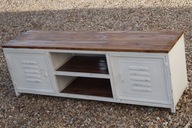 Komoda Pod Telewizor LOFT Szafka Drewniana