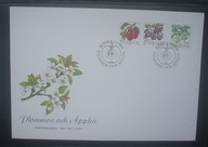 KOPERTA FDC Mi 1808 - 1810 ** SZWECJA OWOCE