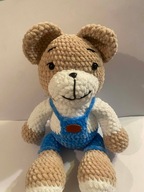 MIŚ PRZYTULANKA MASKOTKA HANDMADE.