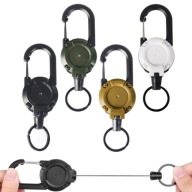 4SZT RETRAKTOR LINKA ZWIJANA KARABIŃCZYK BRELOK DO KLUCZY OUTDOOR