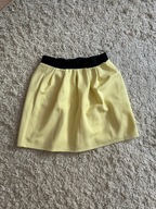 Żółta cytrynowa spódniczka spódnica bombka reserved 38