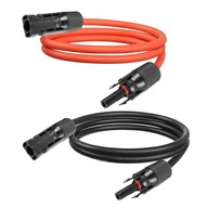 PRZEDŁUŻACZ KABEL SOLARNY 1M 4MM2 DO PANELA