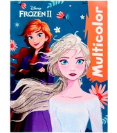 KOLOROWANKA A4 z Wzorcami DISNEY FROZEN 2 KRAINA LODU