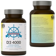 Navigator Witamina D3 4000 IU Complex ADEK 240 kapsułek