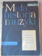 Stara książka "Mała historia muzyki" J.W.Reiss