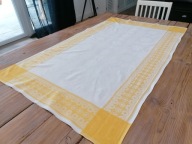 OBRUS ADAMASZEK CYTRYNOWY SZLAK KWIATY 91 x 154