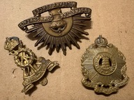 3 Odznaki wojskowe na czapkę lub beret ( 5 )