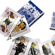 Kapitan Bomba Karty do pokera lub Makao edycja 3 kolor niebieski LIMITOWANA