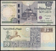 BNA - EGIPT 20 Funtów 2017 seria 328 9068452 # P74ea # podpis 24 # XF+