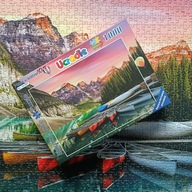 Puzzle Ucradle 1000 - Moraine Lake - kompletne