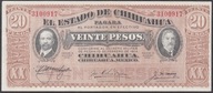 Meksyk 20 Pesos 1915