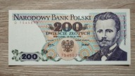 200 zł 1976 seria D stan 1 (UNC)