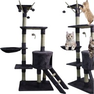 DRAPAK DLA KOTA WYSOKI WIEZA DO ZABAWY SLUPEK LEGOWISKO DOMEK DUZY SZNUR