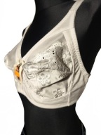 Miękki biustonosz stanik z koronką bez fiszbin r. 85E