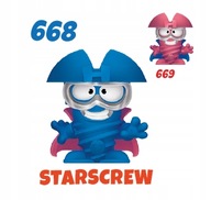 SUPER ZINGS THINGS SERIA 9 GUARDIANS OF KAZOOM ***STARSCREW 669 RÓŻOWY**