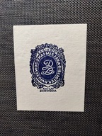 EXLIBRIS EX LIBRIS 400 LAT ZAMOŚCIA MIEJSKA BIBLIOTEKA 1980 /ZAMOJSZCZYZNA