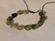 Bransoletka z agatu mszystego