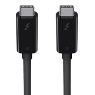 Kabel Thunderbolt 3 Belkin USB typ C - USB typ C 2 m czarny