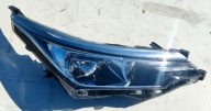 LAMPA PRZÓD PRZEDNIA PRAWA LISTWA CHROM TOYOTA COROLLA E16 E18 LIFT
