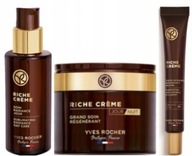 Yves Rocher 1 x Riche Creme Emulsja + Krem Dzień /Noc + Krem pod Oczy