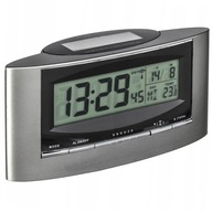 Budzik TFA Dostmann 98.1071 Solarny Cyfrowy Fluorescencyjny LCD bez DCF