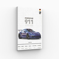 Obraz na płótnie 30x40 Porsche 911 GT3 RS sportowe auto | Prezent