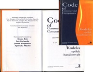 Kodeks Spółek Handlowych Code of Commercial Companies polsko-angielski