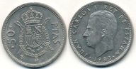 Hiszpania 50 Pesetas - 1983r ... Monety