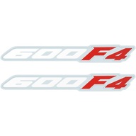 2x Naklejka Zadupek dla HONDA CBR 600F4 Nalepka Logo Znaczek Pojemność PC35