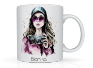 Kubek z imieniem dla FOTOGRAFA do pracy na urodziny prezent zawód