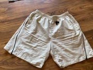 SANJOY XXXXL krótkie spodenki męskie na gumce beż