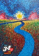 Obraz abstrakcyjny "Droga" 50x70 cm, akryl