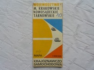 Województwa Krakowskie, Nowosądeckie, Tarnowskie 1980 r.