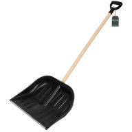 ŁOPATA DO ŚNIEGU SZEROKA SZUFLA PŁUG CZARNY ZGARNIACZ DUŻA LOPATA ŚNIEGOWA